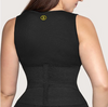 Mujer usando faja Hot Shapers diseñada para reducir y moldear los gorditos laterales